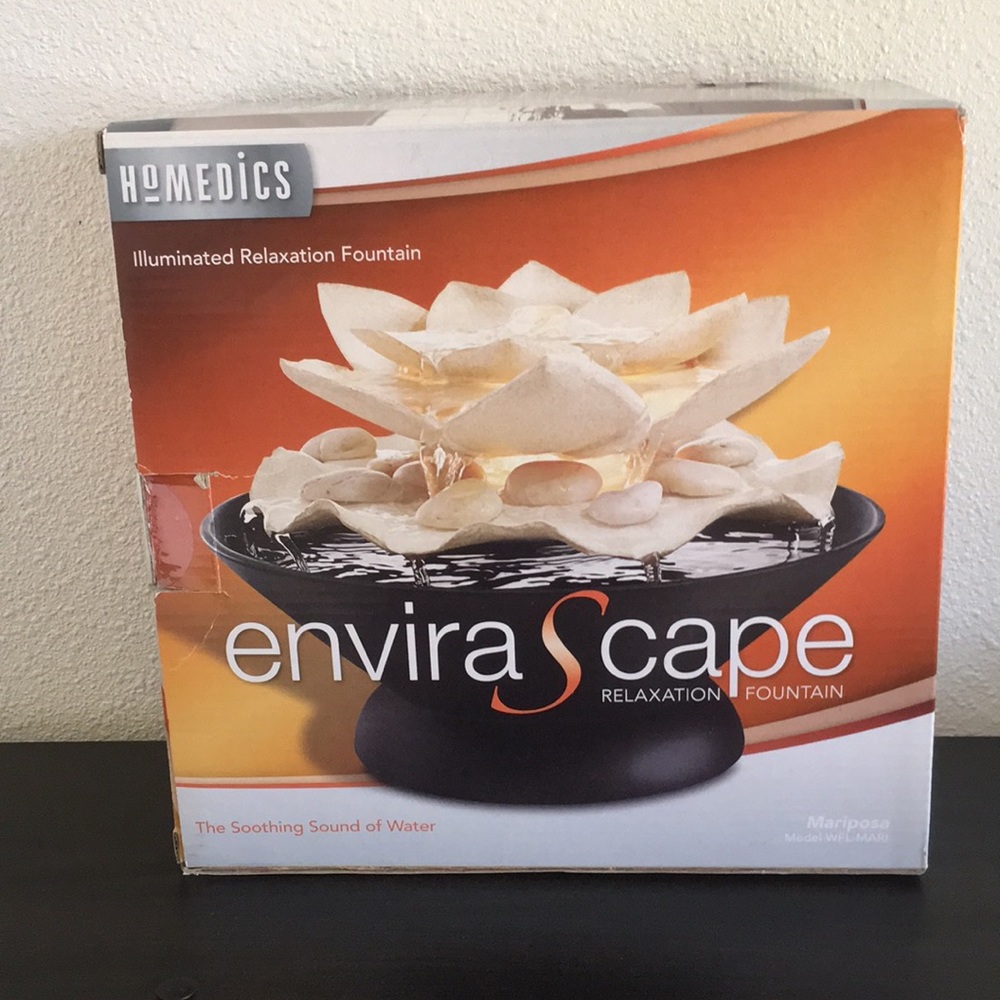 Homedics EnviraScape Relaxation Fountain